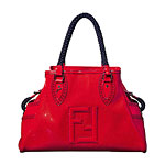 Patent-leather bag, Fendi.
