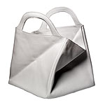 Leather tote, Jennifer Miller.