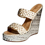 Leather wedges, Giuseppe Zanotti Design.