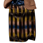 Acetate-wool-polyester skirt, Annelore.