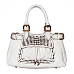 Leather bag, Alberta Ferretti.