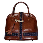 Leather bag, L.A.M.B. by Gwen Stefani.
