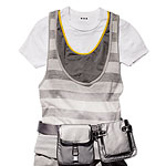 Polyester-lurex tank, Nanushka.