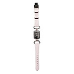 Watch with diamonds, sapphire crystal and satin strap, RSW.