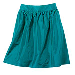Silk taffeta skirt, Tracy McWilliams at Metro.