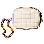 Leather wristlet, BCBG Max Azria.