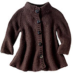 Wool-nylon cardigan, Vince.