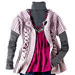 Wool cardigan, Mint Jodi Arnold.