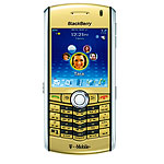 Blackberry Pearl 8100 in pale gold, Blackberry.