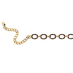 Resin and metal belt, Liz Claiborne Accessories.