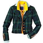 Wool-cashmere blazer, Rock & Republic.