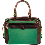 Canvas and leather bag, Rebecca Minkoff.