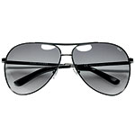 Metal aviator sunglasses (silver), Marc Jacobs.