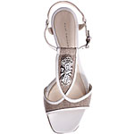 Linen sandals, Elie Tahari.