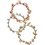 14kt gold filled bracelets with semiprecious stones, Gara Danielle.