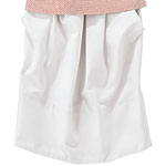Linen and cotton skirt, Manoush.