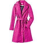 Taffeta jacquard coat, Allegra Hicks.
