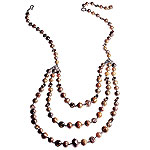 Multicolored, faceted and rough diamond necklace, Neil Lane Jewelry.