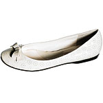 Patent leather flat, Betsey Johnson.
