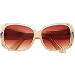 Acetate sunglasses, Betsey Johnson.