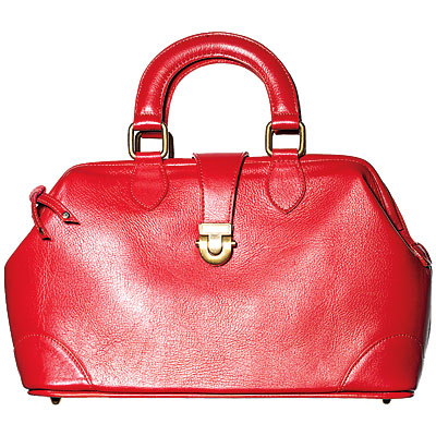 Leather bag, Retrodelic.