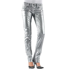 Miss Sixty Silver Jeans from instyle.com