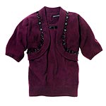 Jeweled wool-cashmere shrug, Banana Republic.