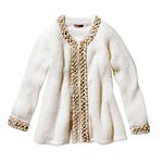 Beaded wool sweater, H&M.