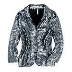 Sequined cotton jacket, Iisli.