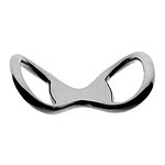 Stainless-steel bottle opener, Alessi.