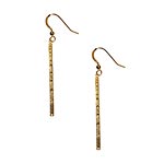 Vermeil earrings, Alex Woo.
