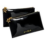 Vinyl wallets with Swaroski crystals, GlamRock.