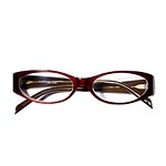Plastic glasses with Swarovski crystals, Carolina Herrera.