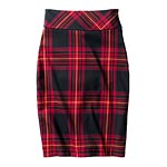 Polyester-rayon stretch skirt, Necessary Objects by Ady Gluck.