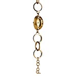 Gold-plated rings watch, MNG by Mango.