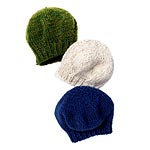 Wool-mohair floppy beret, Anna Kula.