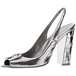 Patent leather with mirror heel, Salvatore Ferragamo.