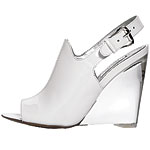 Patent leather and lucite shoes, Nine West