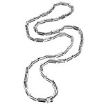 Rock crystal necklace, Patricia von Musulin.