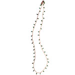 Necklace of 14kt gold  and emeralds, Allyson Smith.