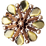 Crystal-and pearl brooch, Erickson Beamon for Anna Sui.