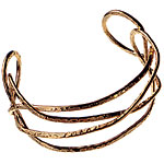 14kt-gold plated bracelet, Etienne Aigner.