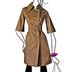 Stretch cotton trench, An Earnest Cut & Sew.