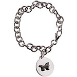 Sterling silver and 14kt gold bracelet, Andrea Levine.