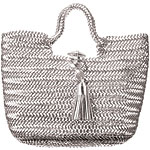 Metallic leather bag, Anya Hindmarch.