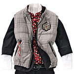 Cotton-silk vest, Reyes.