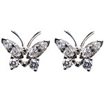 18kt gold and diamonds earrings, Venus by Maria Tash.