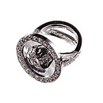 Ring with diamonds, Van Cleef & Arpels.