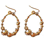 18kt gold-plate with pearls, Academie by Philip Crangi.