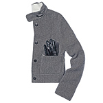 Wool tweed jacket, Joseph.